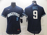 Cubs 9 Javier Baez Navy 2021 City Connect Flexbase Jersey,baseball caps,new era cap wholesale,wholesale hats